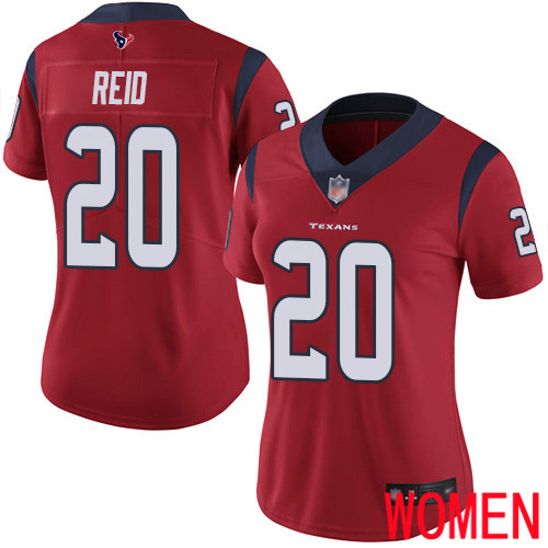 Houston Texans Limited Red Women Justin Reid Alternate Jersey NFL Football #20 Vapor Untouchable